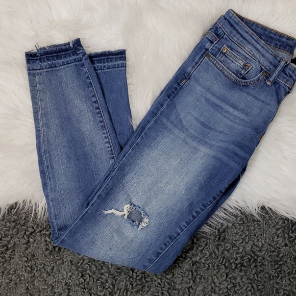 {Gap} Skinny Letdown Authentic Wash Jeans - Picture 6 of 7
